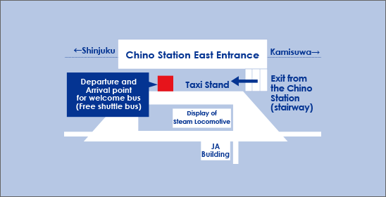 Chino Station Bus Terminal Map